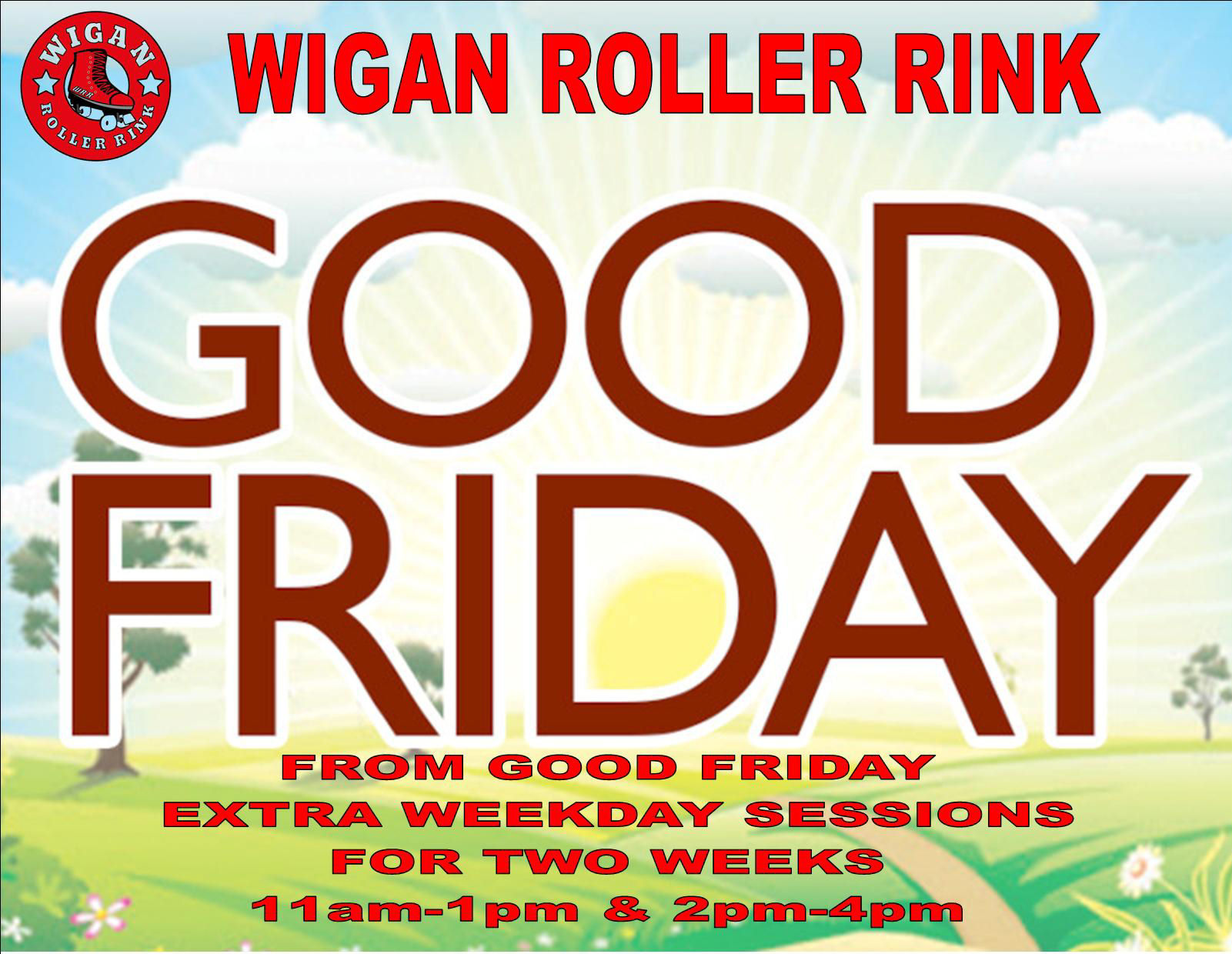 EASTER HOLIDAYS EXTRA DAYTIME SESSIONS