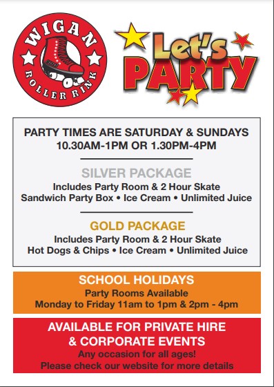 CHILDREN'S PARTY PACKAGES
