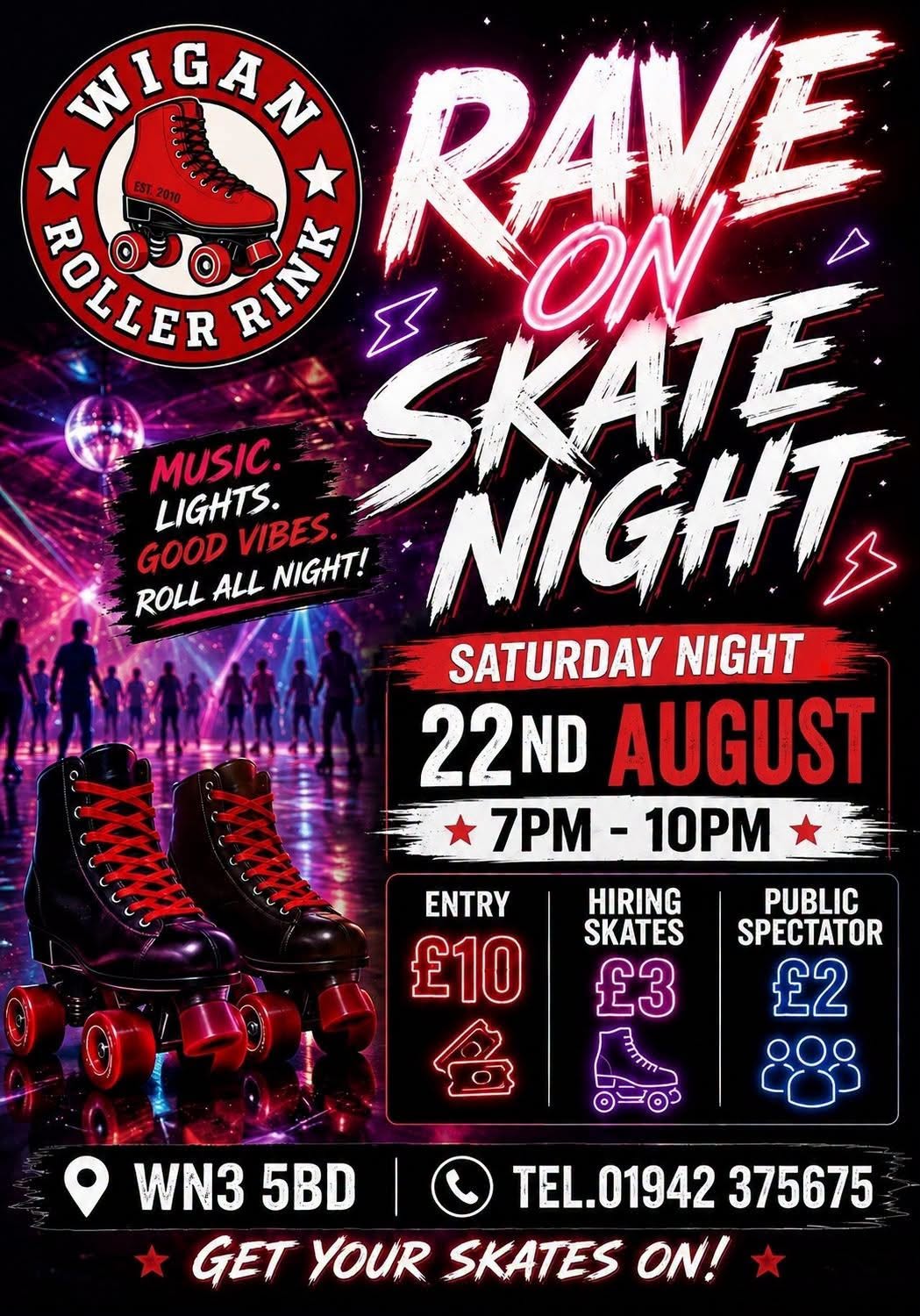 RAVE ON SKATES