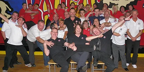 The Wigan Roller Rink team